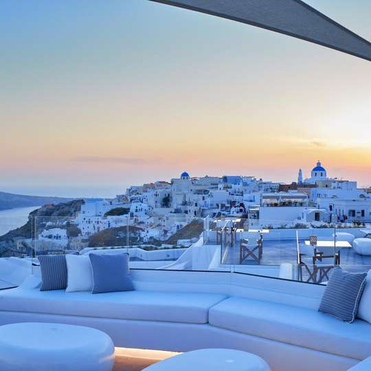 luxury hotels in Santorini