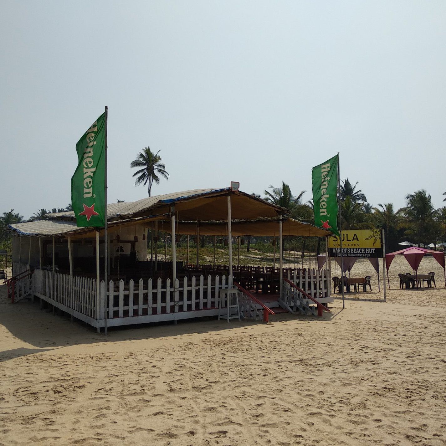 
Aaron's Beach Hut
 in South Goa