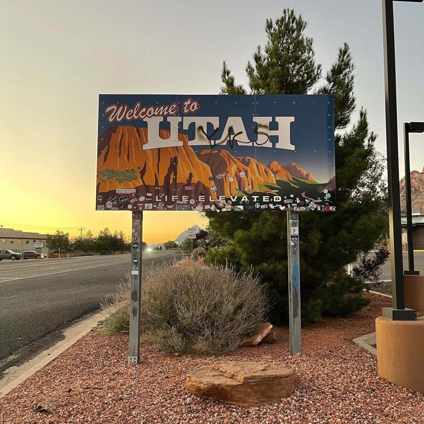 
Arizona / Utah State Line
 in Utah