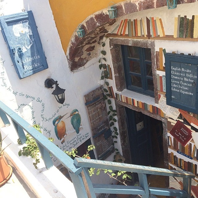 
Atlantis Books (Ατλαντίδα)
 in Santorini Caldera