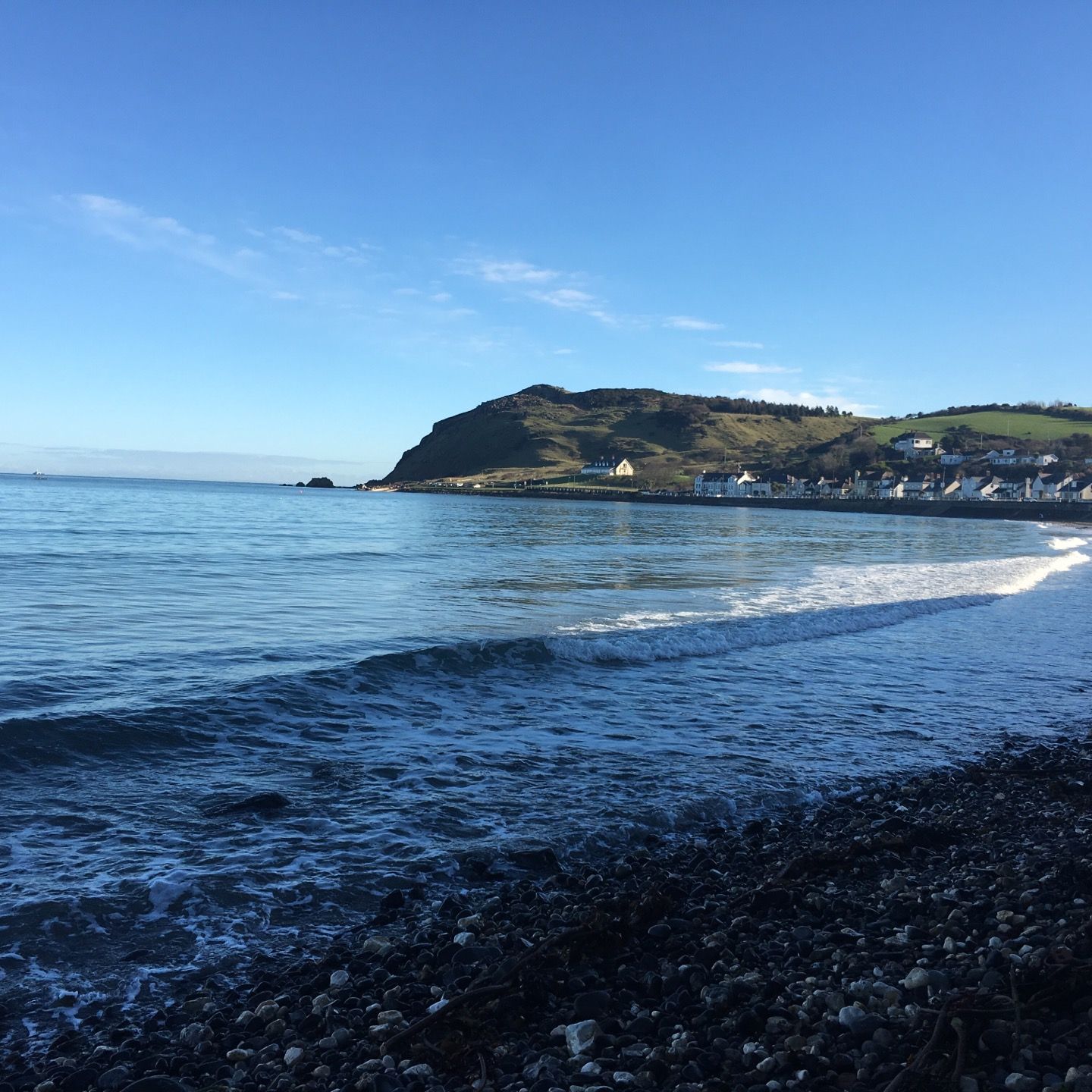 
Ballygally beach
 in Northern Ireland