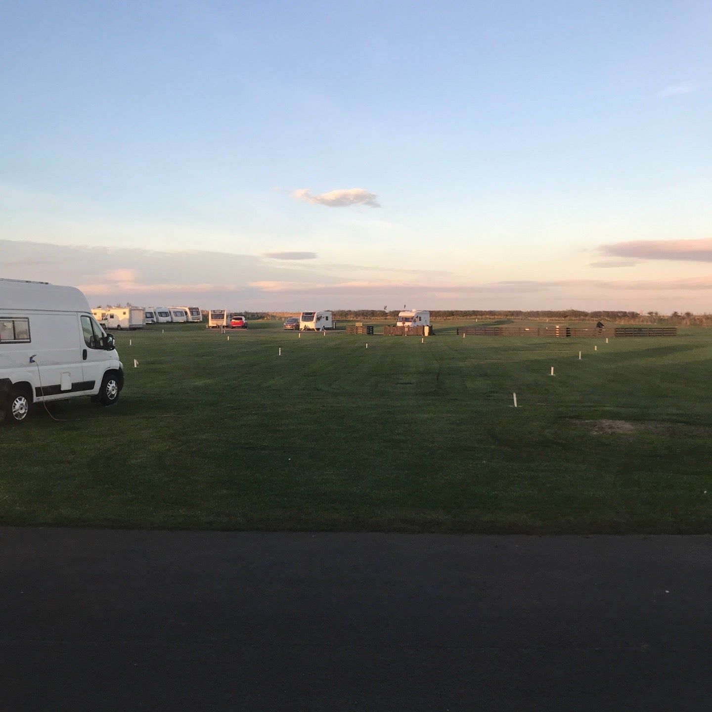 
Beadnell Bay Camping and Caravanning Club Site
 in Northumberland