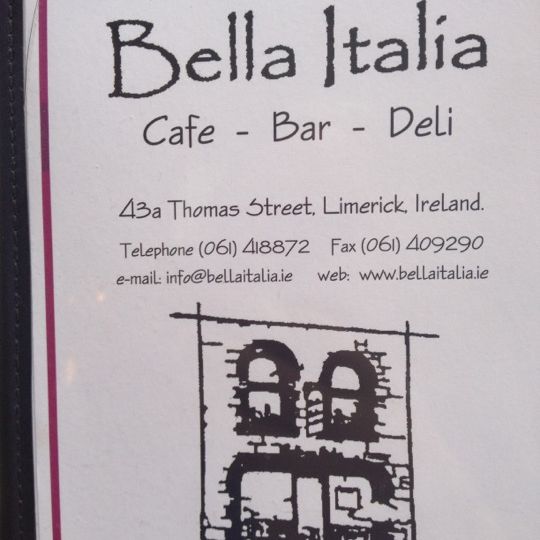 
Bella Italia
 in Limerick