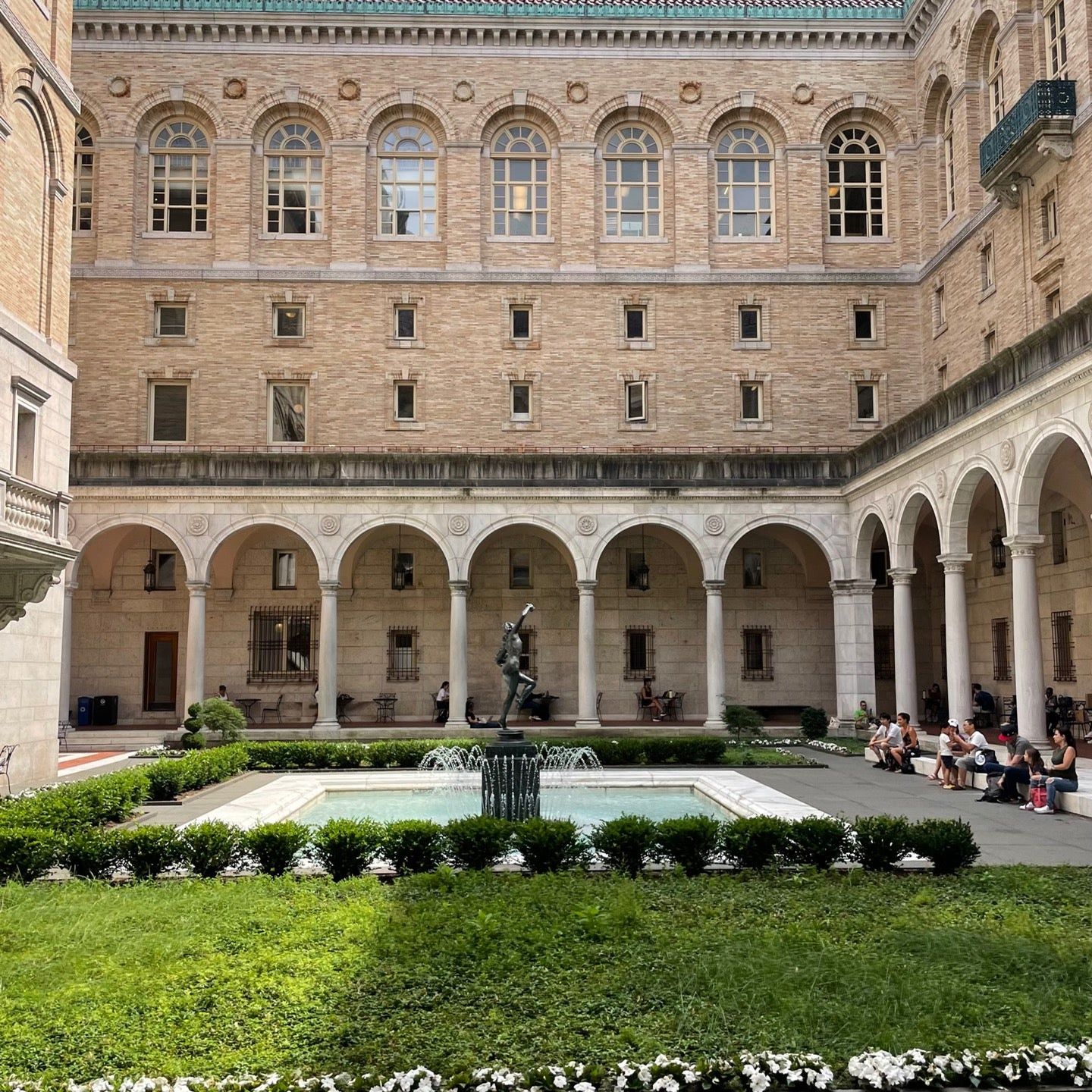 
Boston Public Library Courtyard
 in Boston