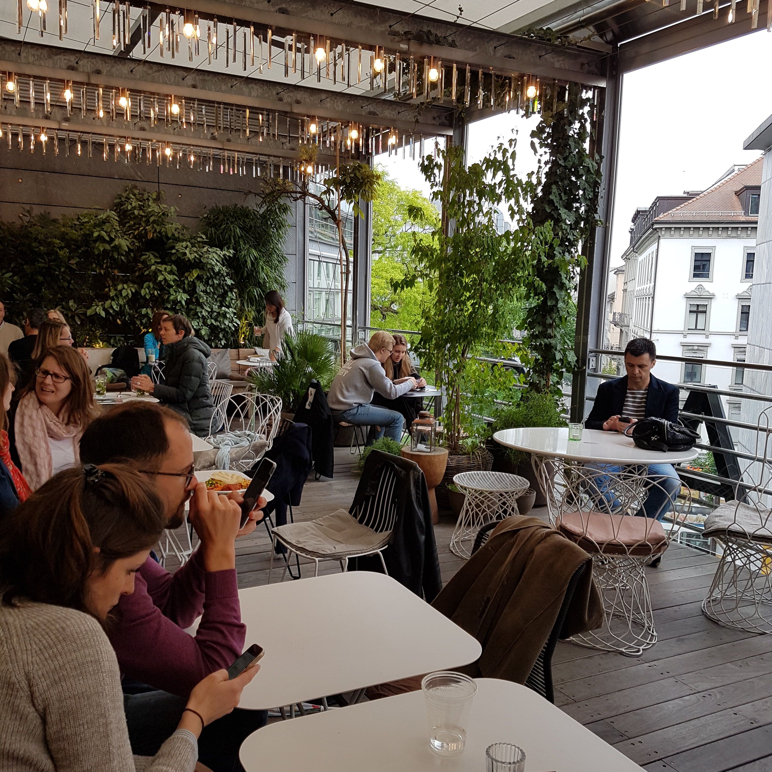 
Dachterrasse Hiltl
 in Switzerland