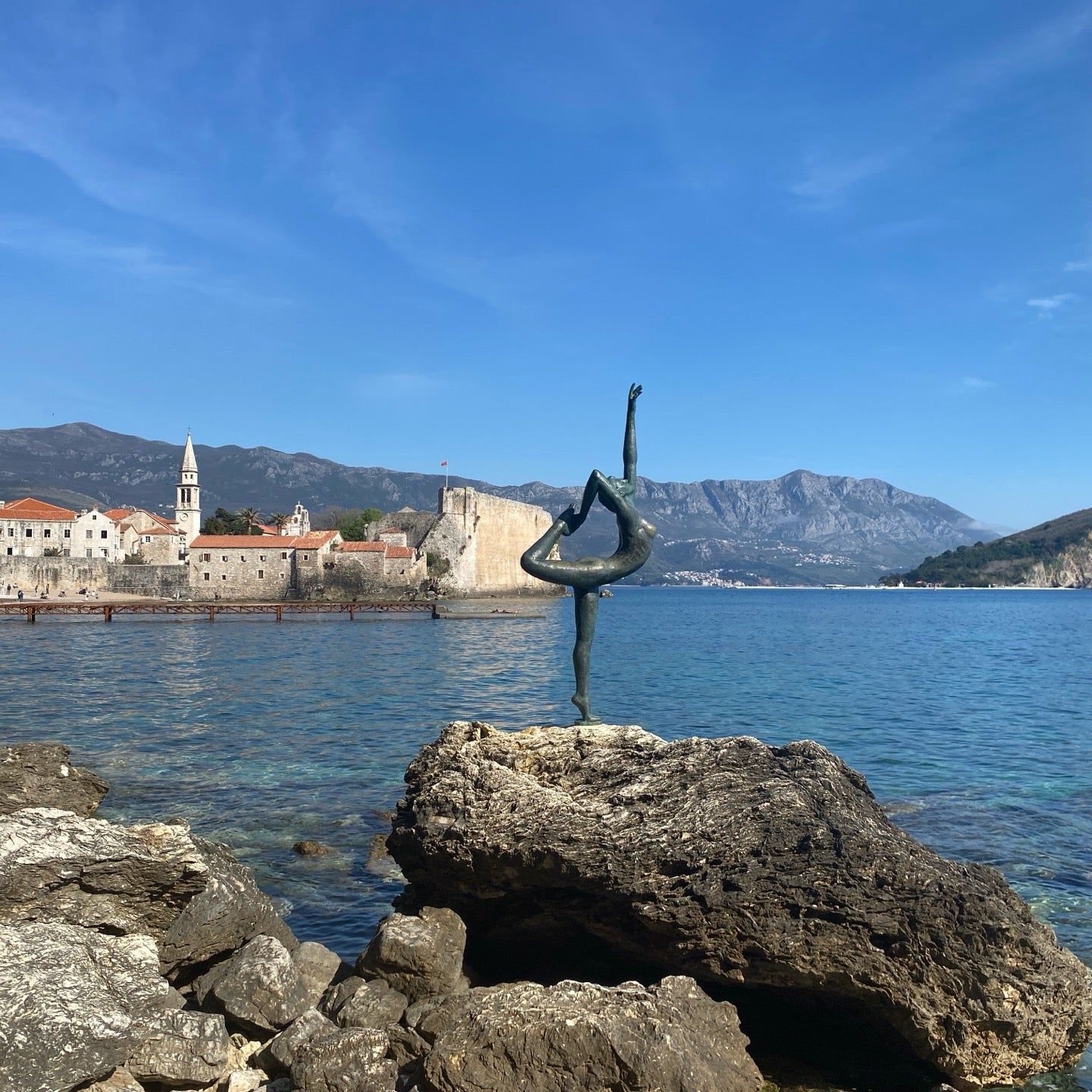 
Dancing Girl
 in Montenegro Coast