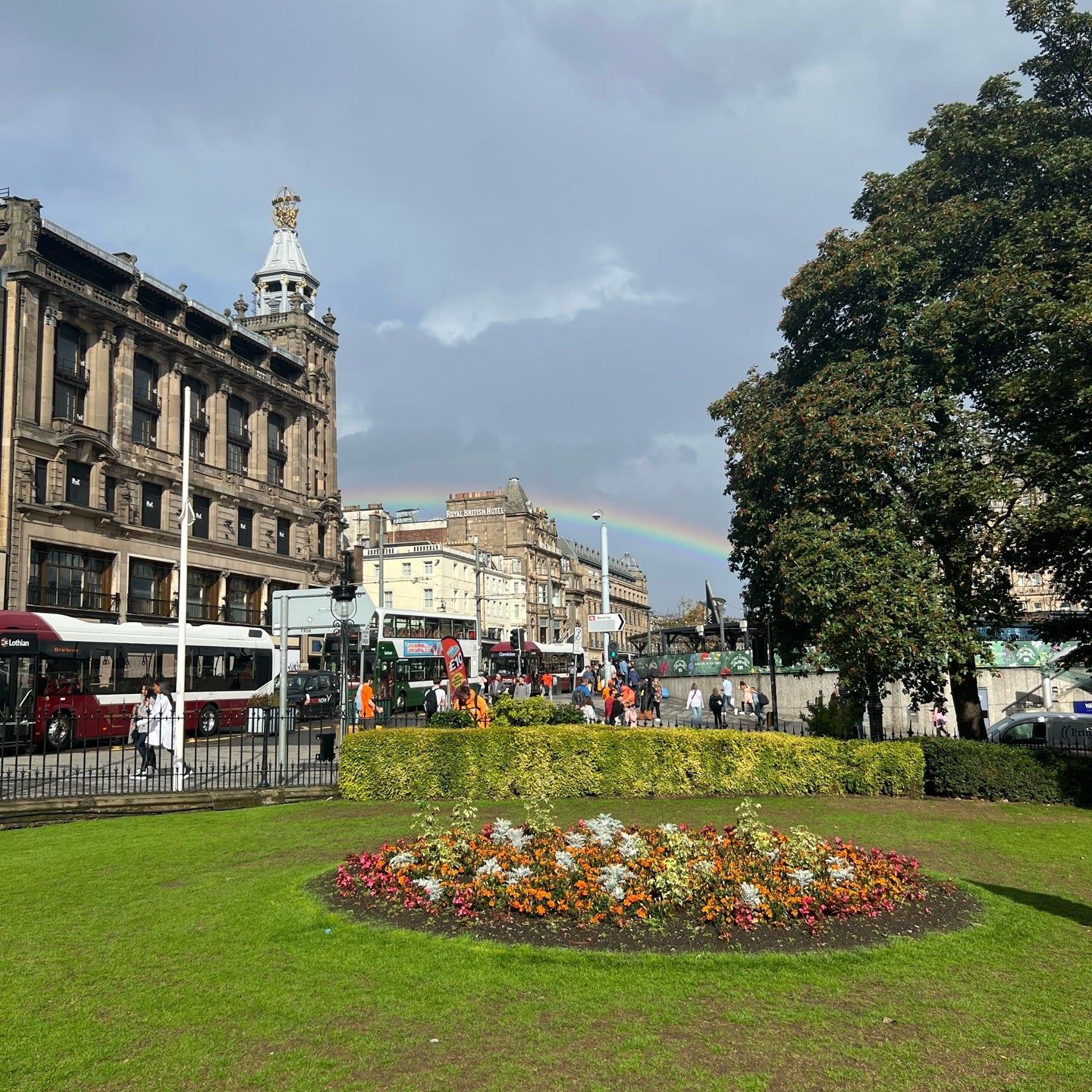 
East Princes Street Gardens
 in Scotland