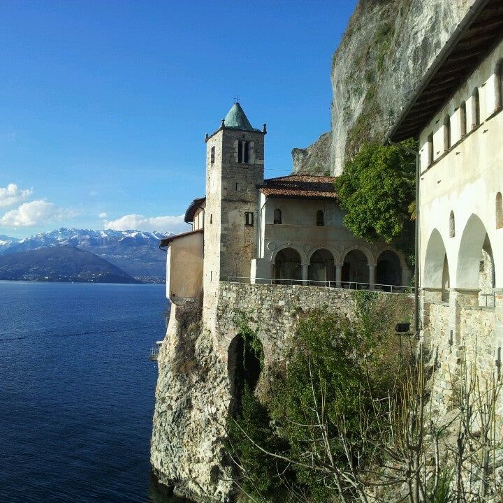 
Eremo di Santa Caterina del Sasso
 in Lago Maggiore - Italy