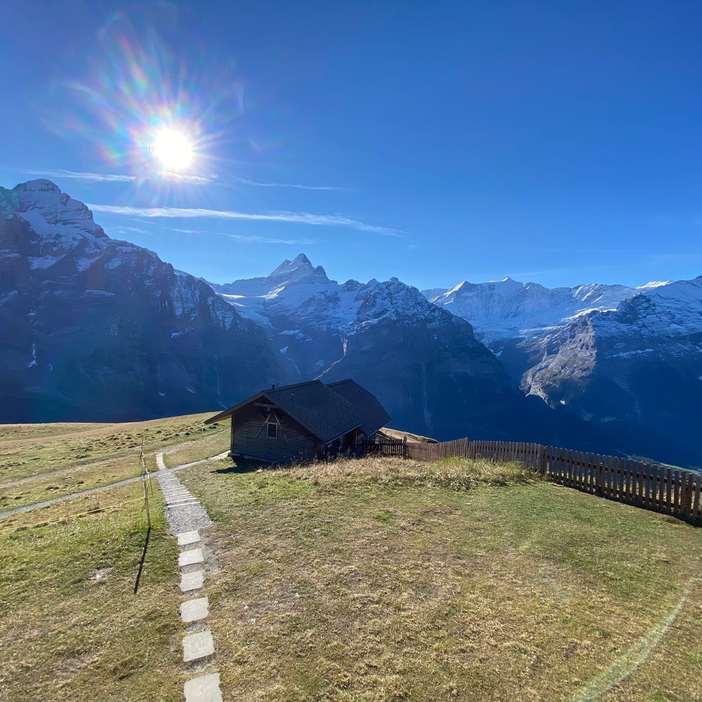 
First
 in Grindelwald