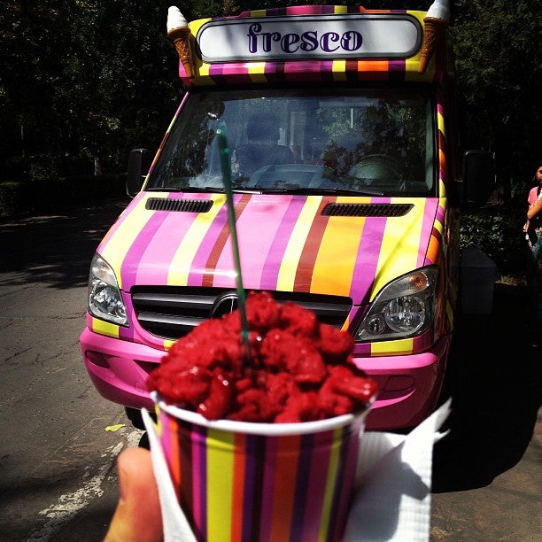 
Fresco ice-cream van
 in Bishkek