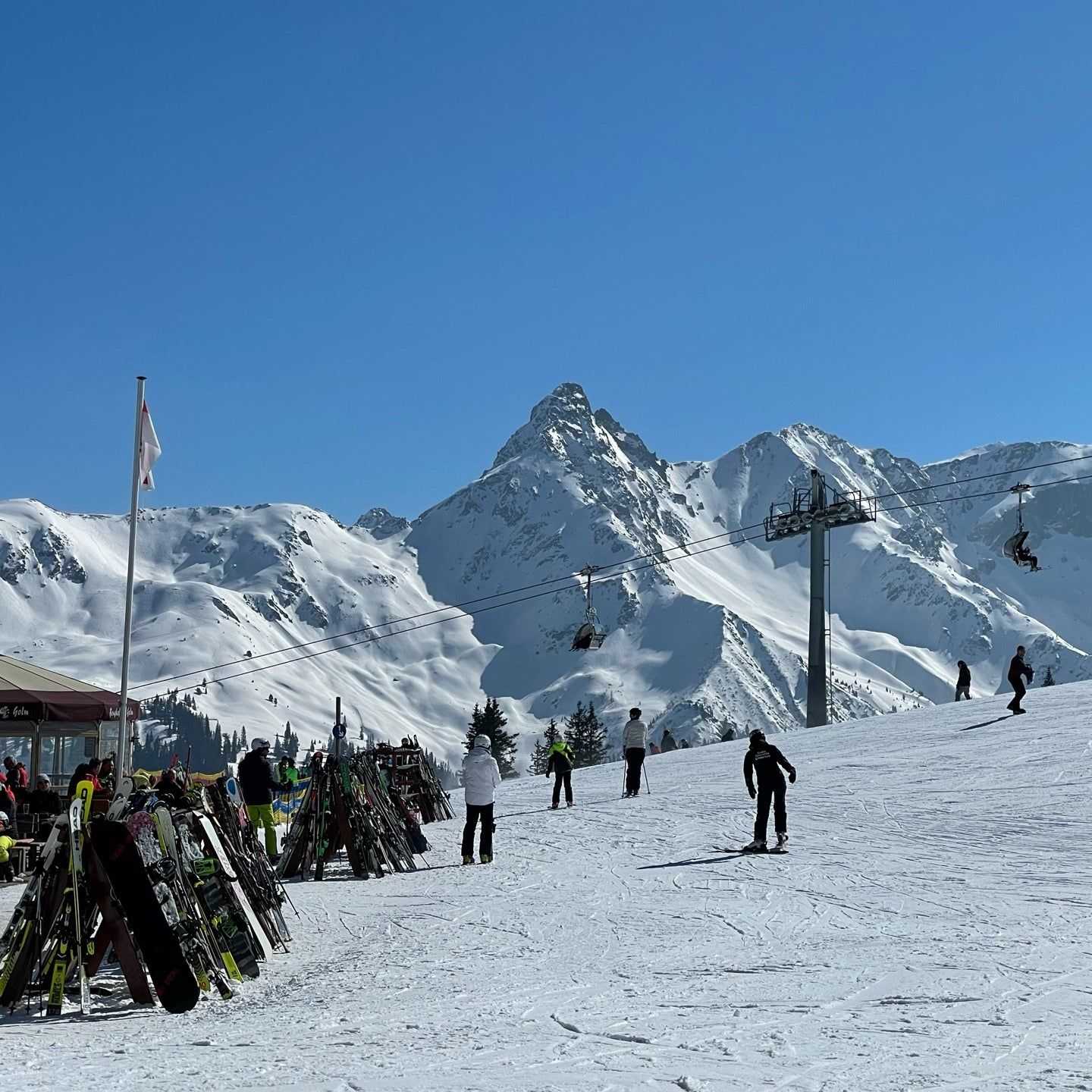 
Golmerbahn Bergstation
 in Schruns