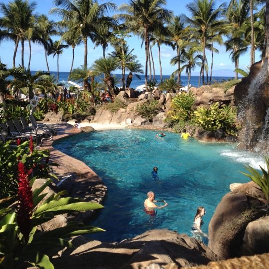 
Grand Wailea - Poolside
 in Wailea