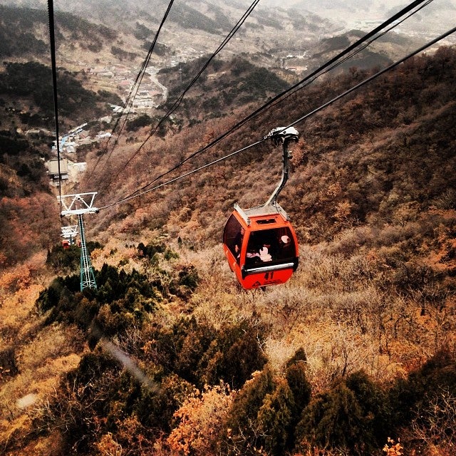 
Great Wall Mutianyu Cable Car Station
 in Huairou