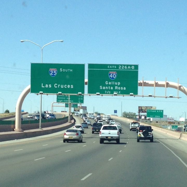 
I-25 and I-40 Interchange
 in Albuquerque