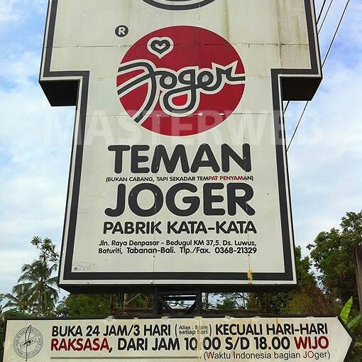 
Joger
 in Payangan