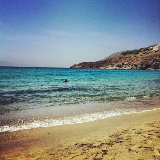 
Kalo Livadi Beach (Καλό Λιβάδι)
 in Mykonos