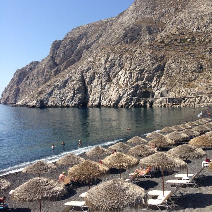 
Kamari Beach (Παραλία Καμαρίου)
 in Kamari