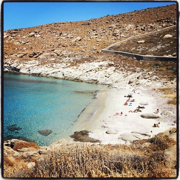 
Kapari Beach (Κάπαρη)
 in Agios Ioannis Mykonos