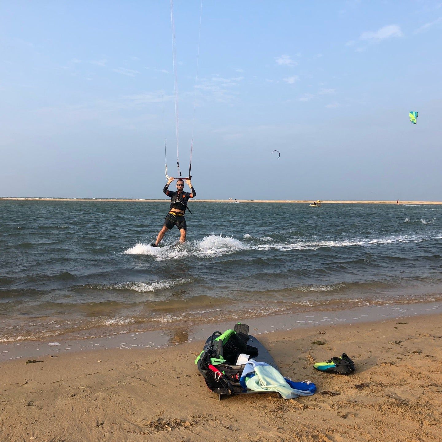 
Kitesurfing Lanka Lagoon Spot
 in Kalpitiya