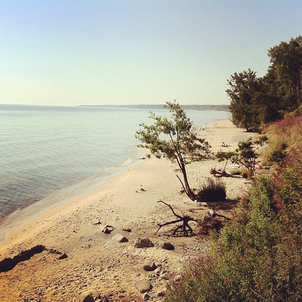 
Knäbäckshusen stranden
 in Skåne