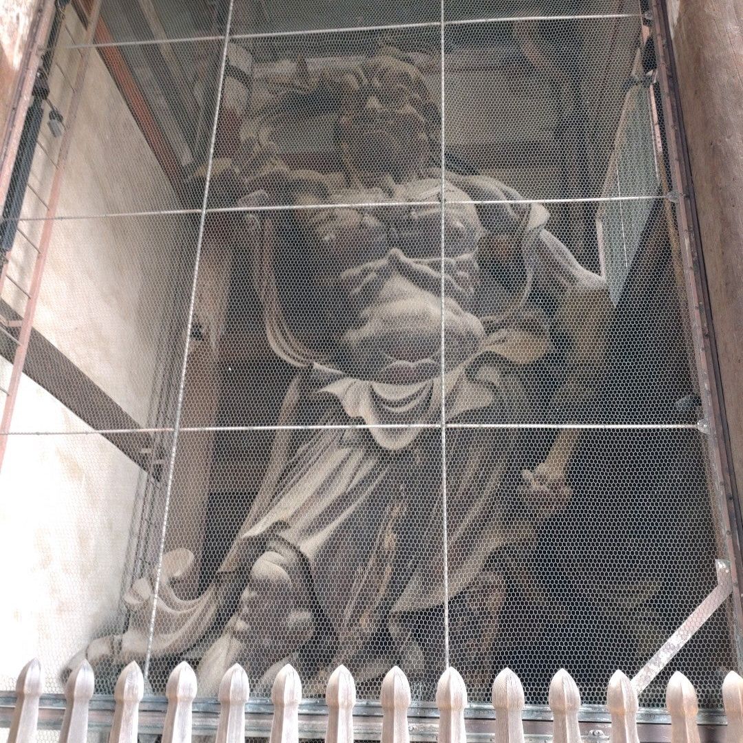 
Kongo Rikishi Ungyo Statue (金剛力士像 吽形)
 in Nara