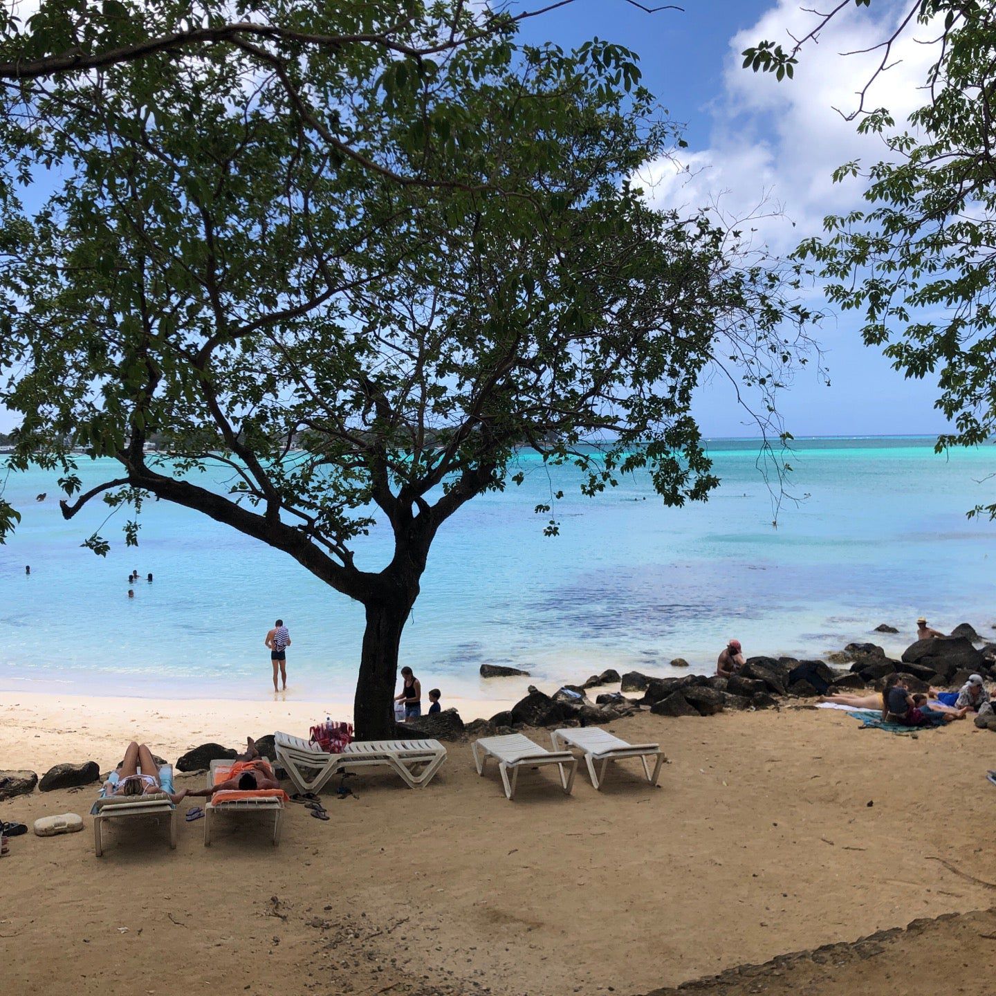 
La Cuvette Public Beach
 in Mauritius