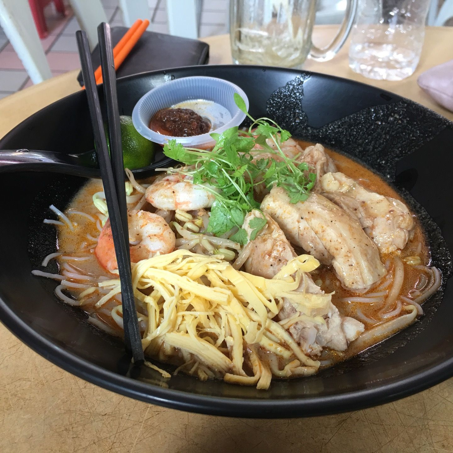 
Lau Ya Keng (阳春台 or 上帝庙food court)
 in Sarawak