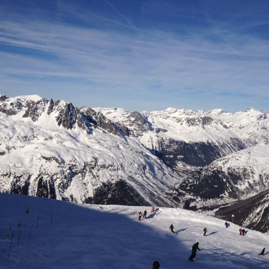 
Les Grands Montets
 in Chamonix Valley