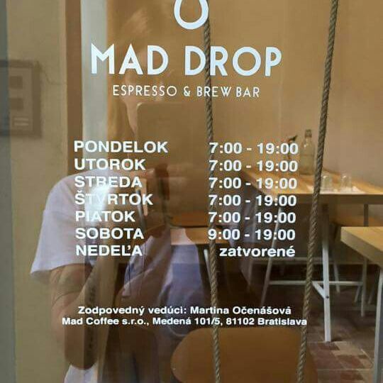 
MAD DROP
 in Bratislava