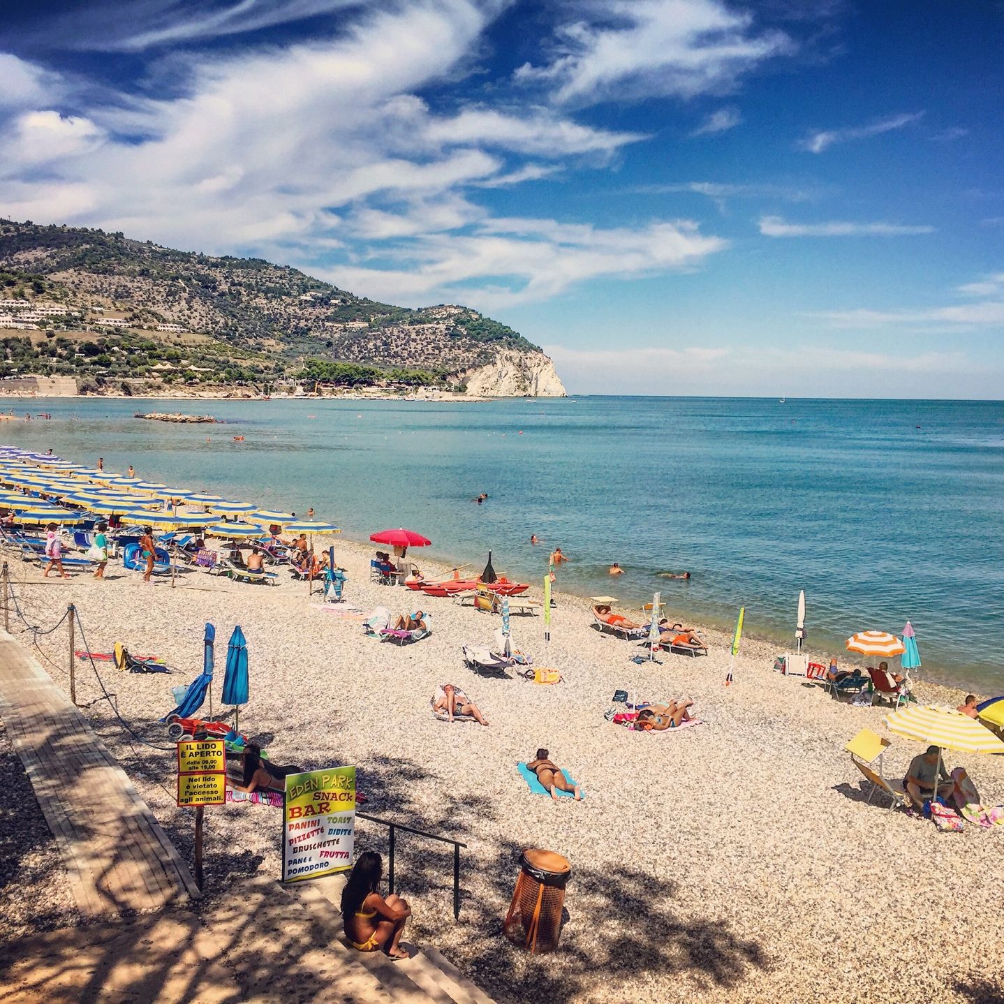 
Mattinata, Spiaggia.
 in Gargano