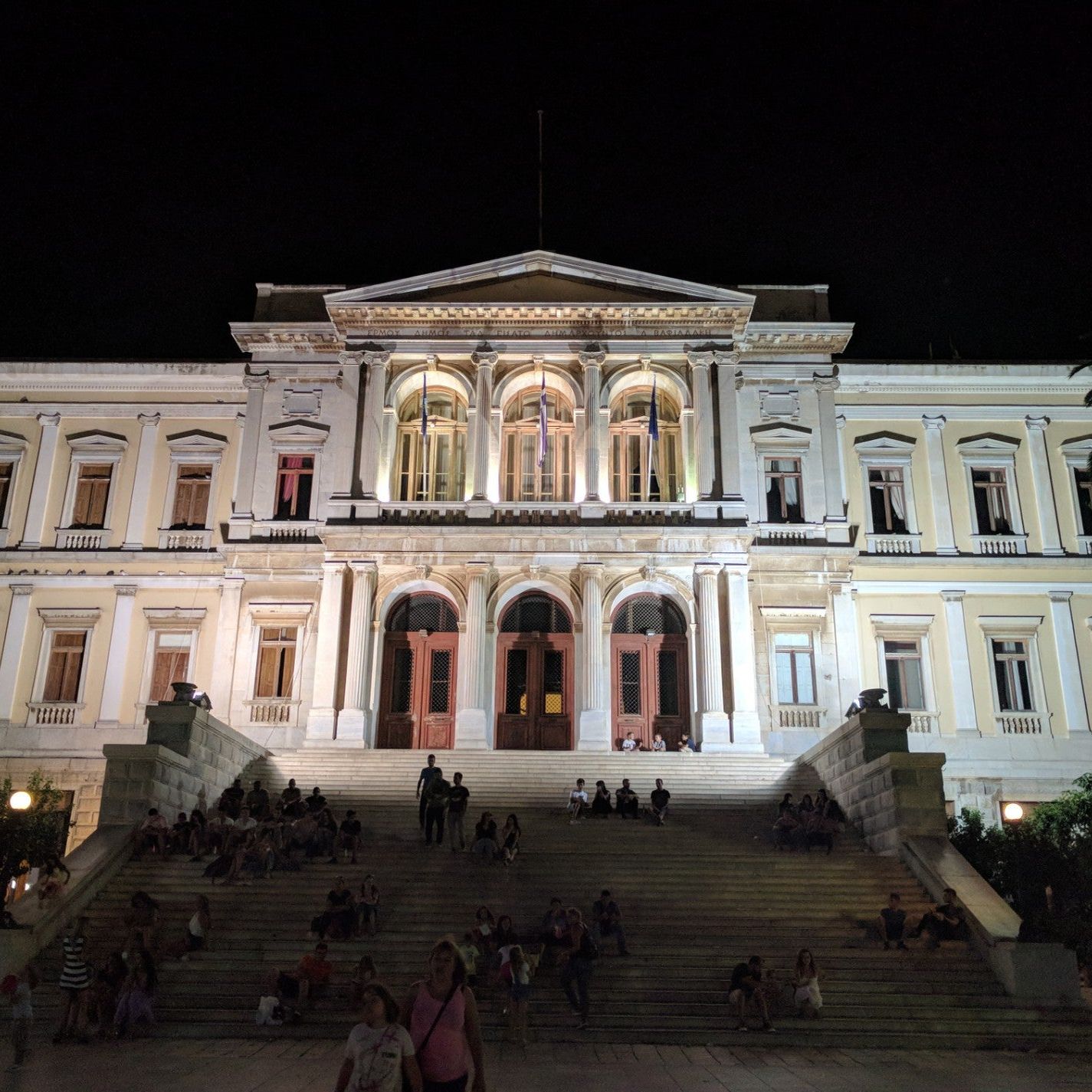 
Miaouli Square (Πλατεία Μιαούλη)
 in Ermoupoli