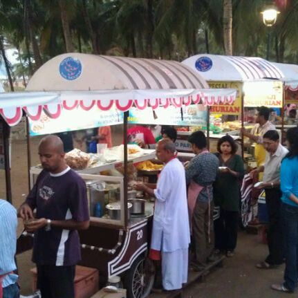 
Miramar Chaat Street
 in Panaji