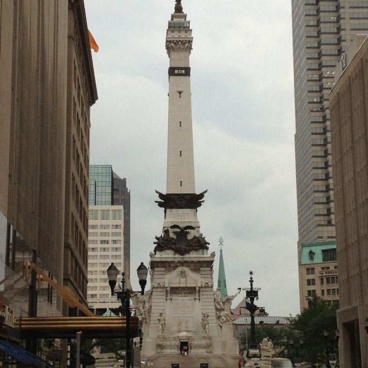 
Monument Circle
 in Indianapolis