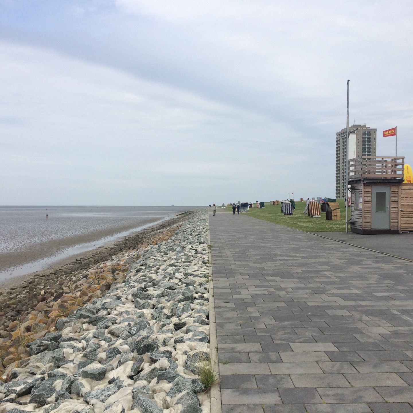 
Nordsee Deich
 in Büsum