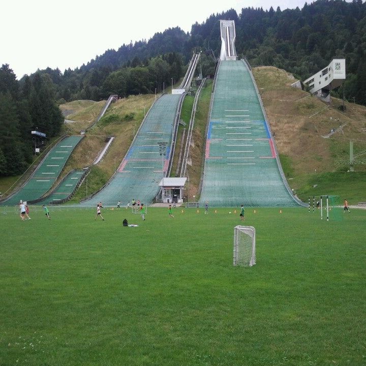 
Olympia Skistadion
 in German Alps