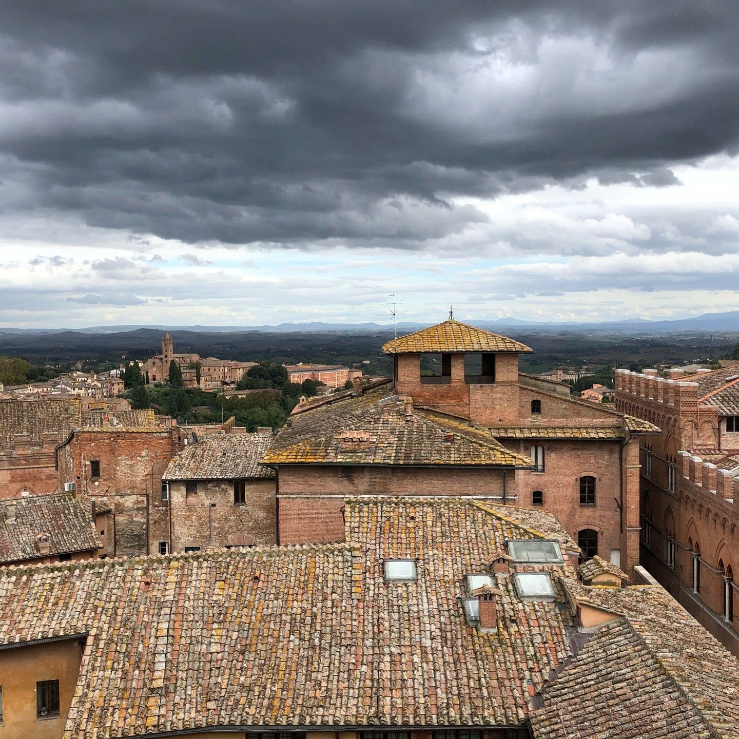 
Panorama dal Facciatone
 in Siena