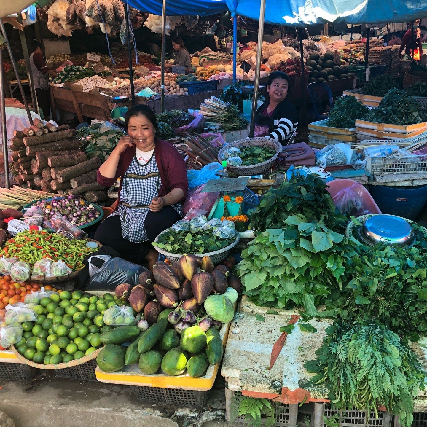 
Phosy Market (ຕະຫລາດໂພສີ)
 in Luang Prabang