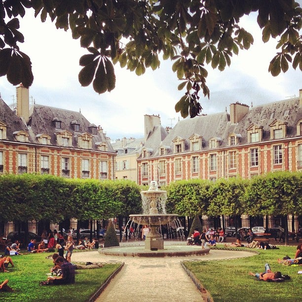 
Place des Vosges
 in Bastille (11Th)