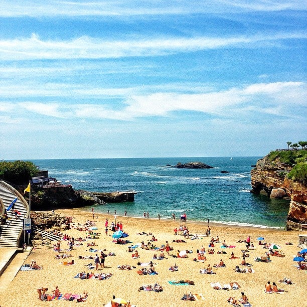 
Plage du Port Vieux
 in Biarritz