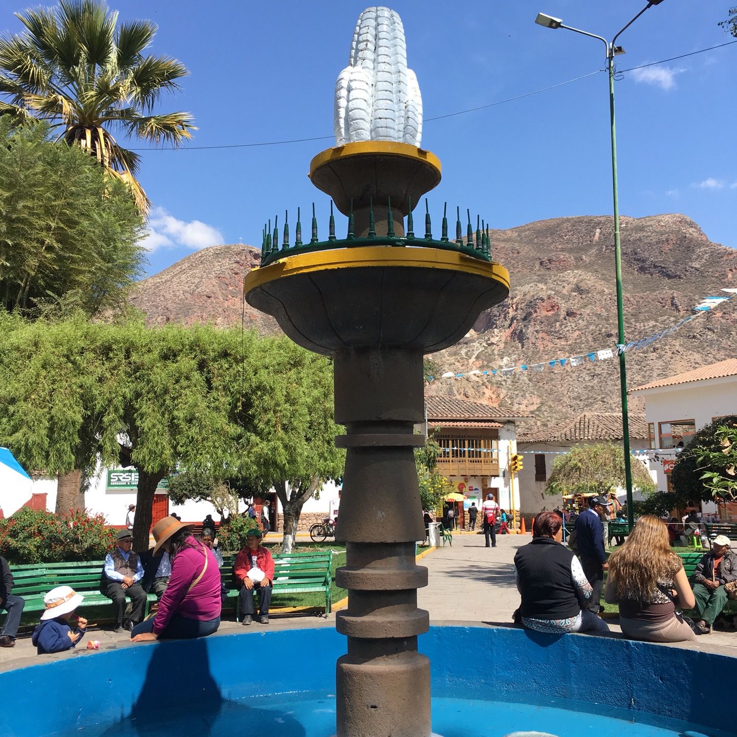 
Plaza de Armas Urubamba
 in Urubamba