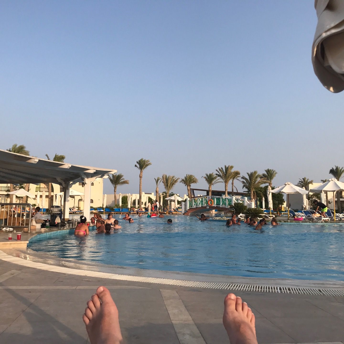 
Pool at Hilton Marsa Alam Nubian Resort
 in Abu Dabab