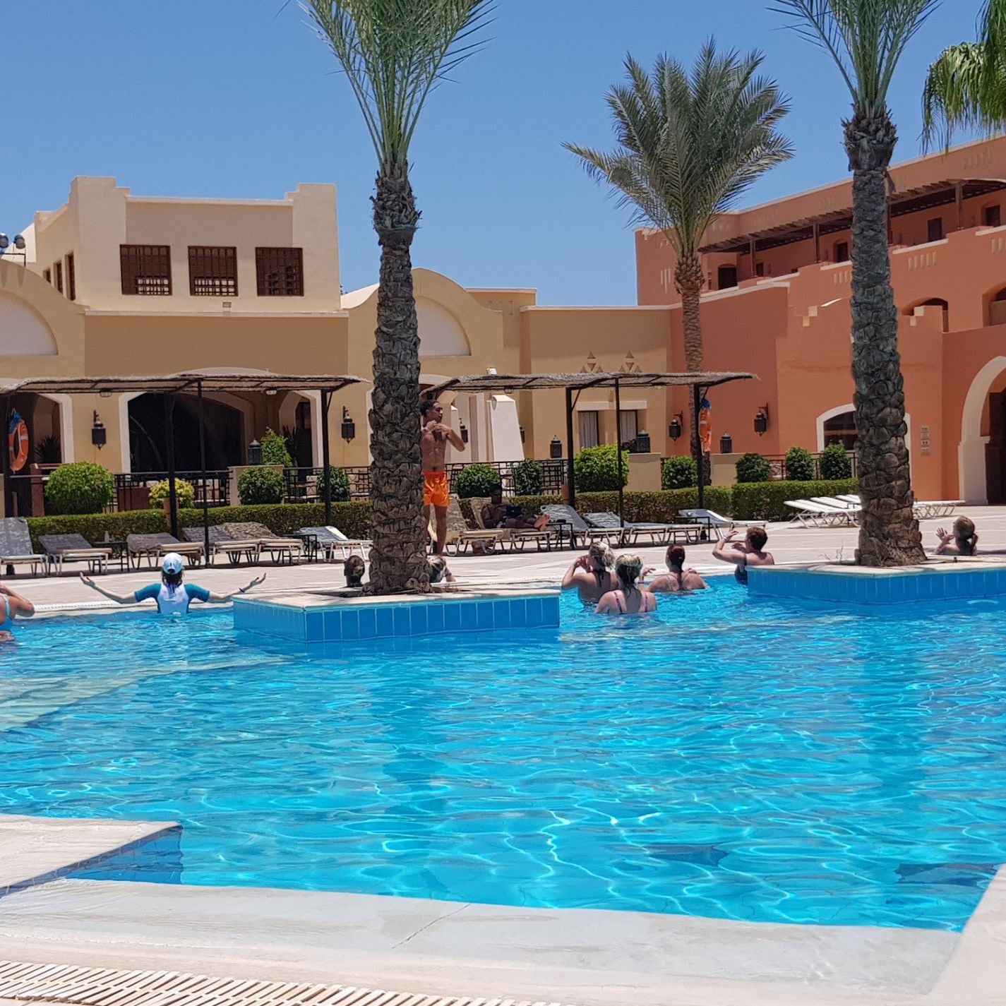 
Pool at Jaz Dar El Madina
 in Coraya Bay