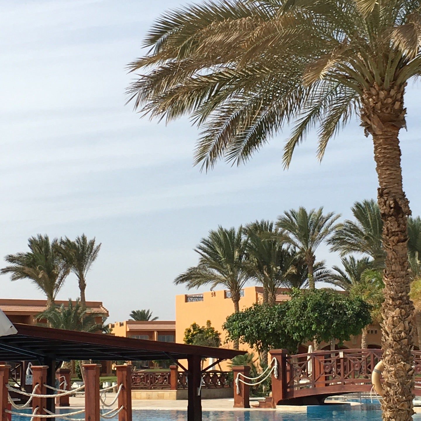 
Pool at Resta Grand Resort
 in Coraya Bay