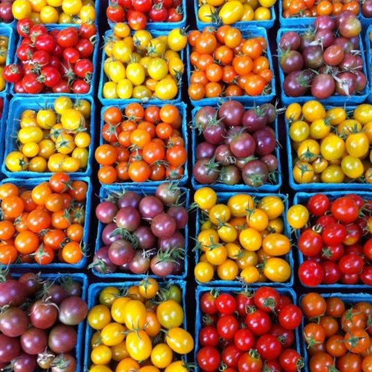 
Portland Farmer's Market at PSU
 in Willamette Valley