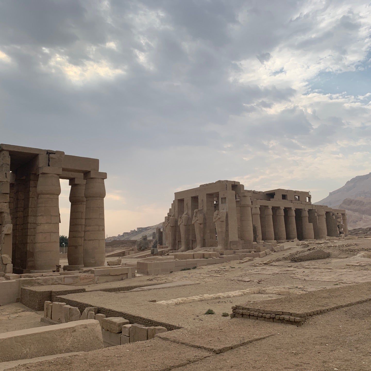 
Ramesseum Temple (معبد الرامسيوم)
 in Luxor