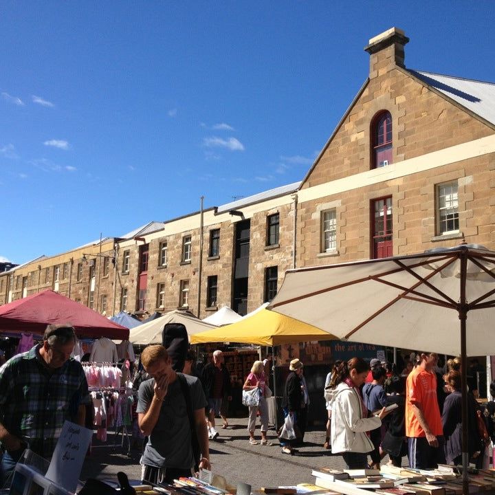 
Salamanca Market
 in Tasmania