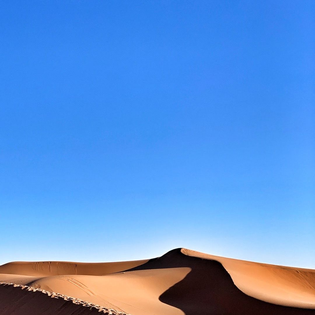 
Sand Dunes In Sahara Dessert
 in Errachidia