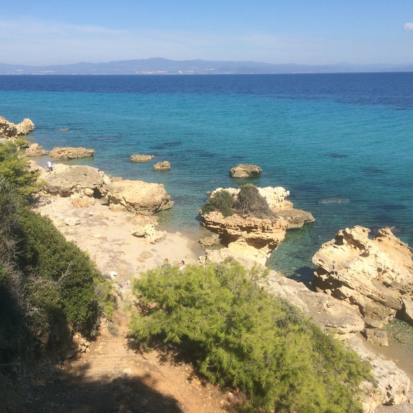 
Skouras beach
 in Áfitos