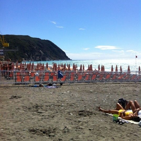 
Spiaggia di Riva Trigoso
 in Sestri Levante