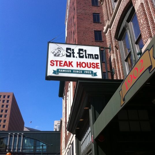 
St. Elmo Steak House
 in Indianapolis